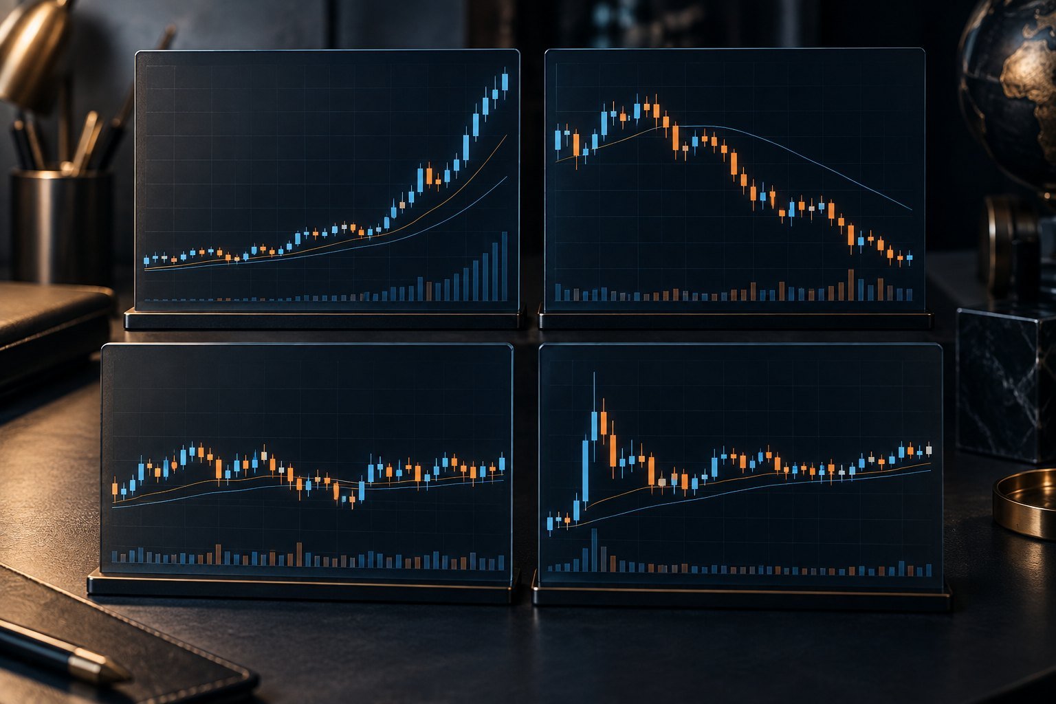 Forex prediction central bank divergence across short and higher timeframe candle charts