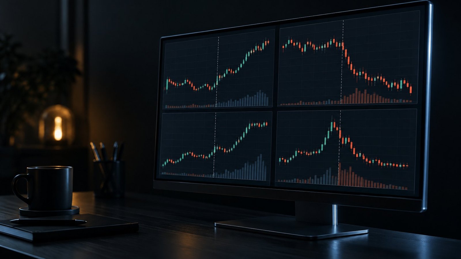 OHLC forecast comparison after a central bank announcement