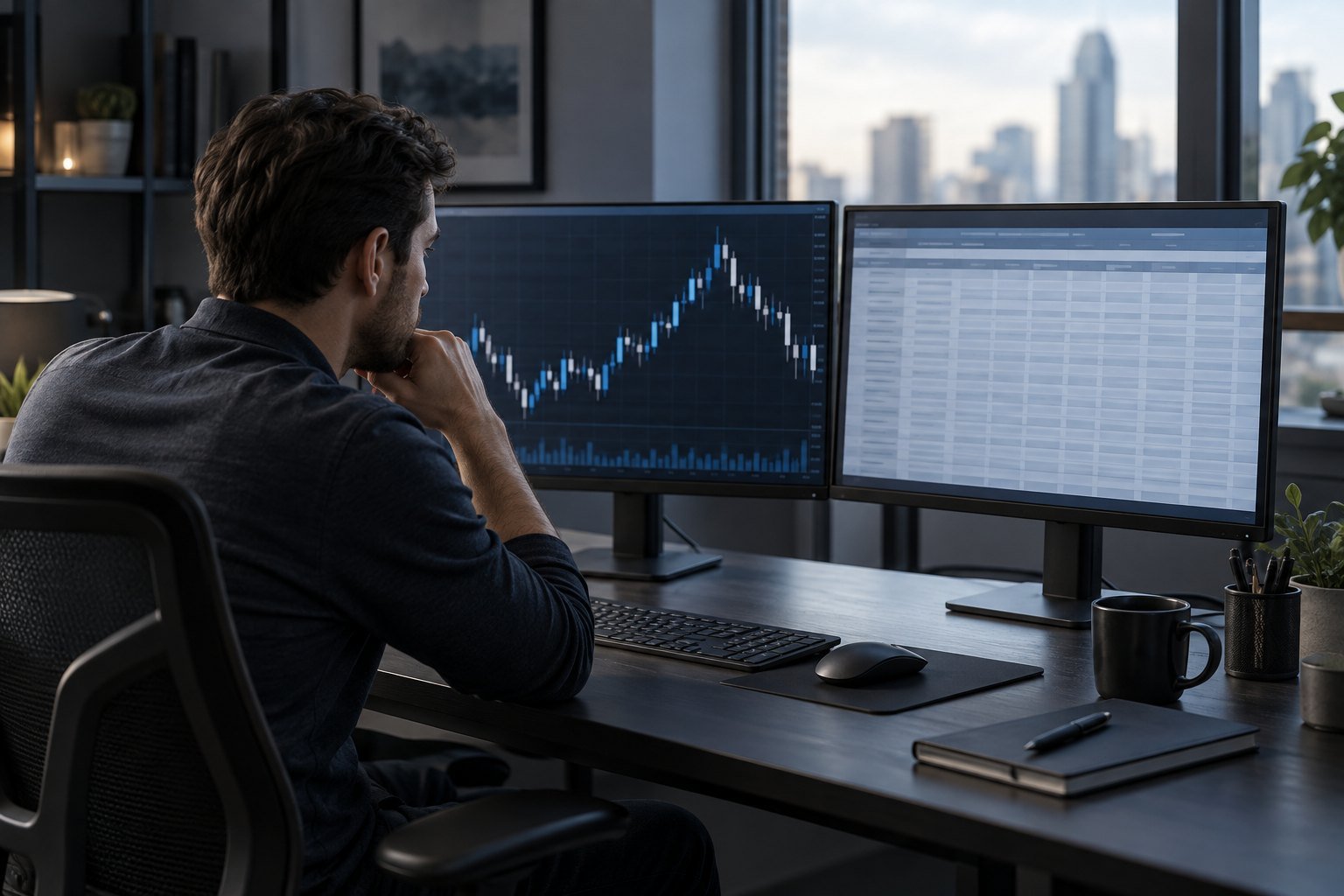 Forex predict candles MT5 tester workflow on an M15 trading desk
